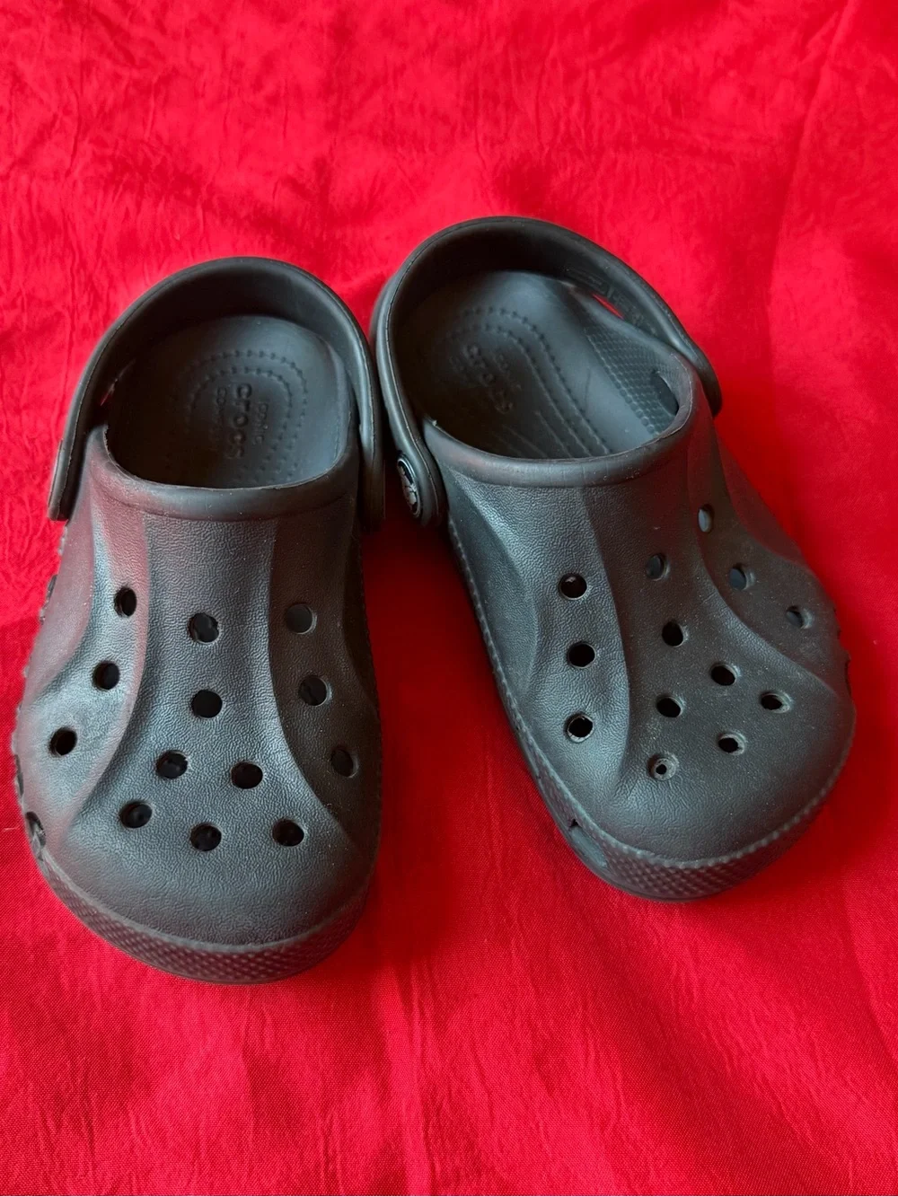Kids Black Crocs
